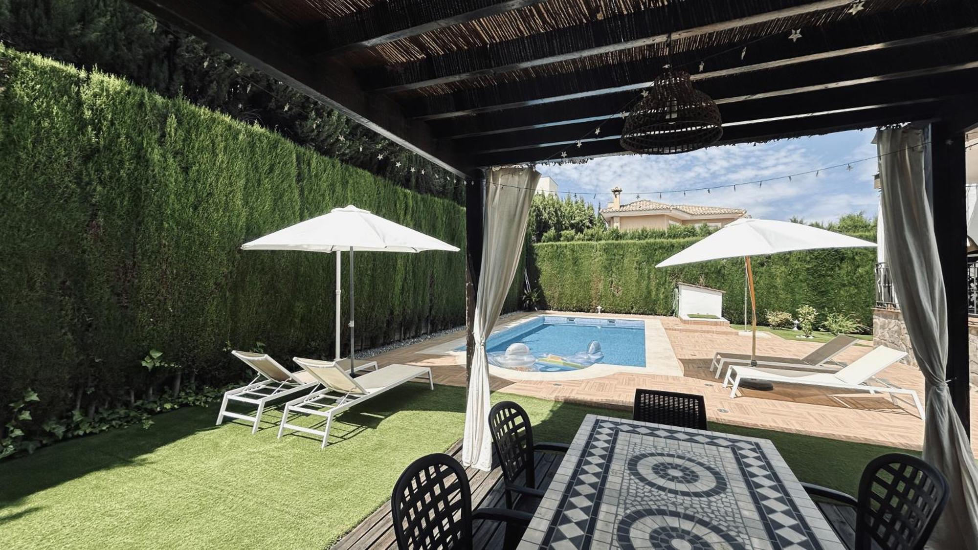 Extraordinaria Villa Con Piscina Y Chimenea Grenade Extérieur photo